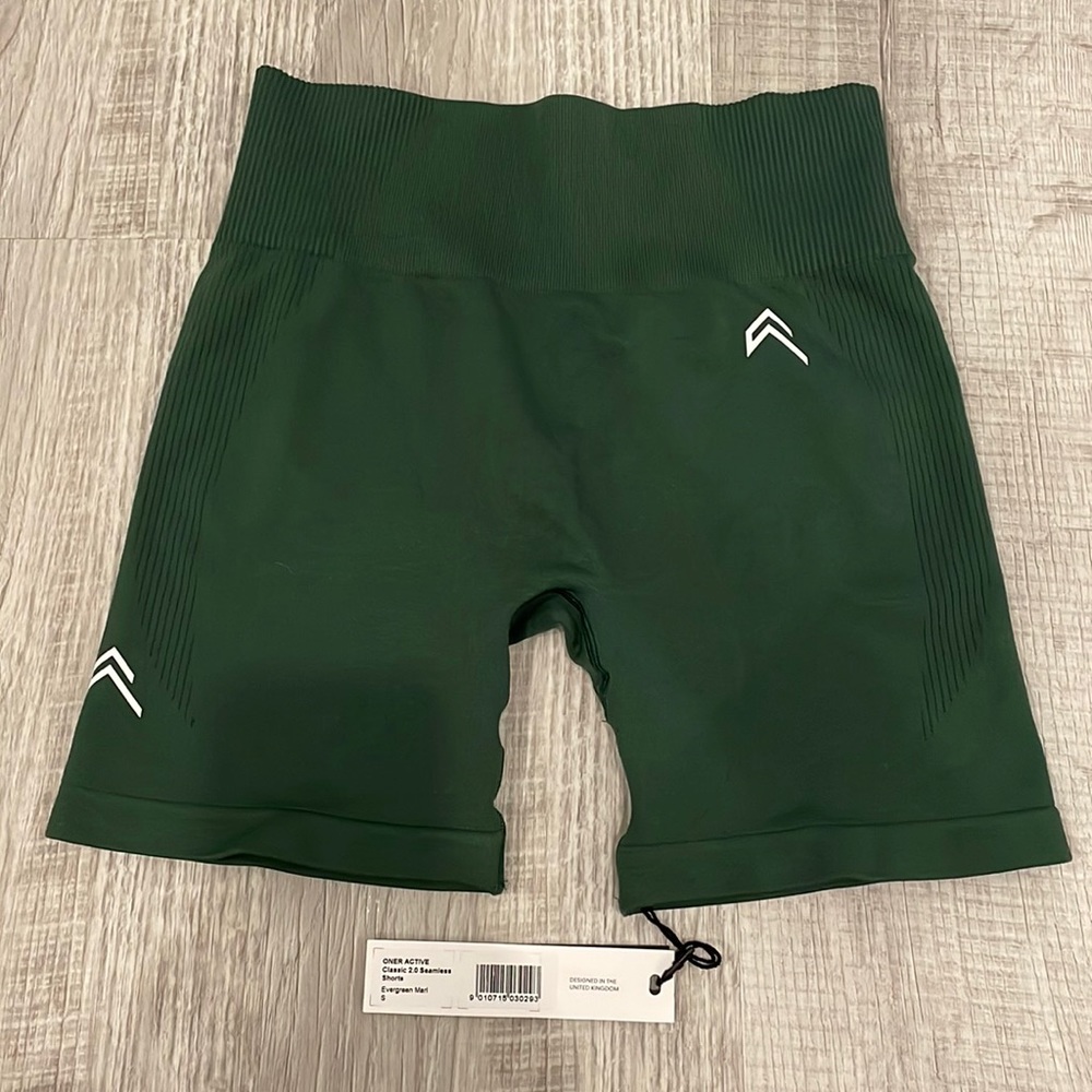 Oner Active Classic 2.0 Seamless Shorts in Evergreen Marl Size Small